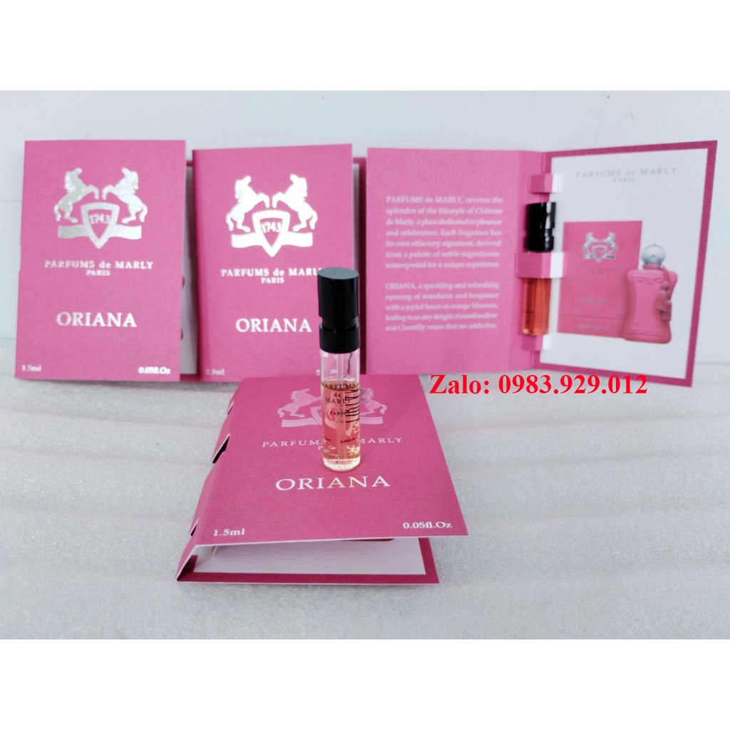 Mẫu thử Vial Nước Hoa Parfums De Marly Oriana