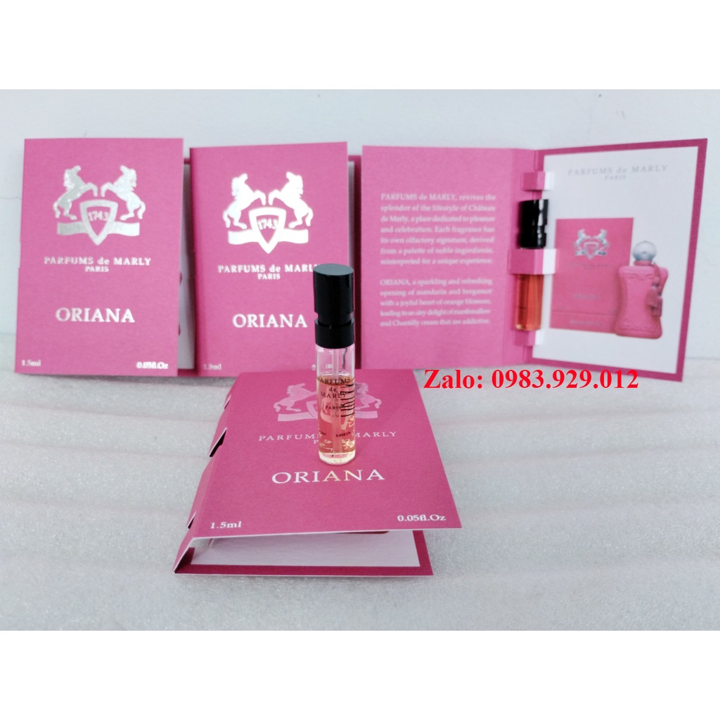 Nước Hoa Vial Parfums De Marly Oriana