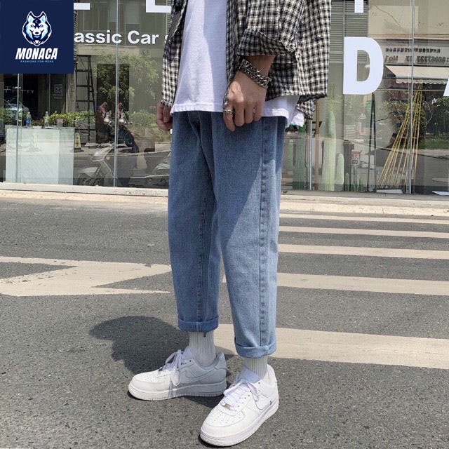 [Mã SRBACK010912 hoàn 20K xu đơn 50K] Quần jean nam ống rộng form baggy mã BG01 hot trend hàn quốc | BigBuy360 - bigbuy360.vn