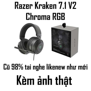 CHÍNH HÃNG RAZER – Tai nghe Razer Kraken 7.1 V2 Chroma