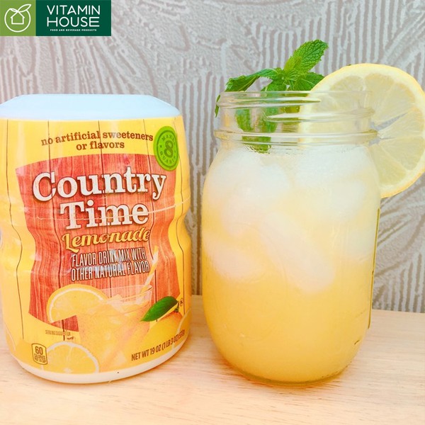 Bột Pha Chanh Country Time 538g - VITAMIN HOUSE