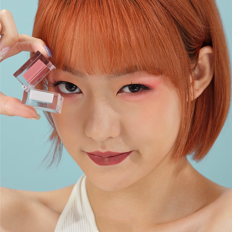 Hộp phấn Dazzle Me độ sáng cao 3.3x3.3x3.2 nặng 4.8G có 6 màu để lựa chọn | BigBuy360 - bigbuy360.vn