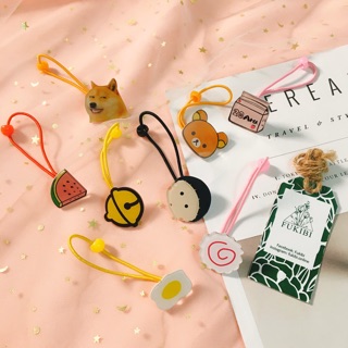 CỘT TÓC 1 ĐẦU HOẠT HÌNH CUTE ẢNH THẬT
