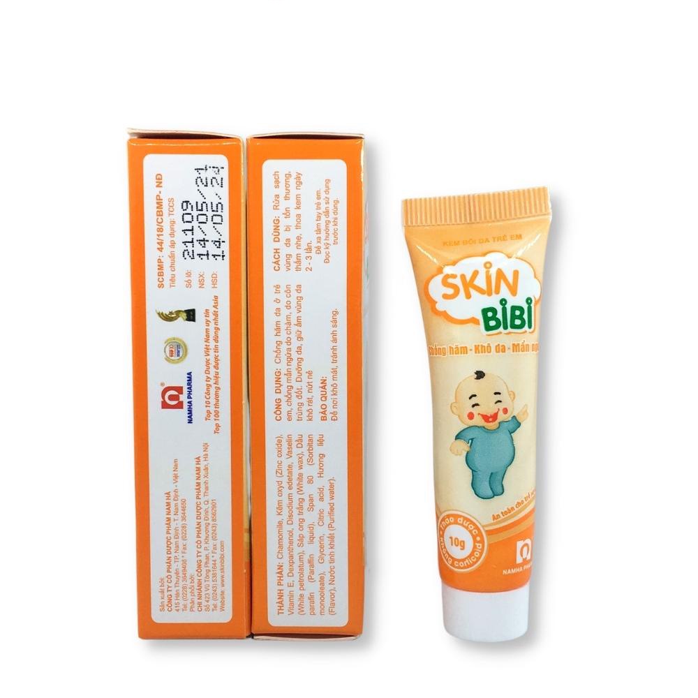 Kem Bôi Da Trẻ Em Skin BiBi Ngừa Hăm Da, Khô Da Mẩn Ngứa Tuýp 10g