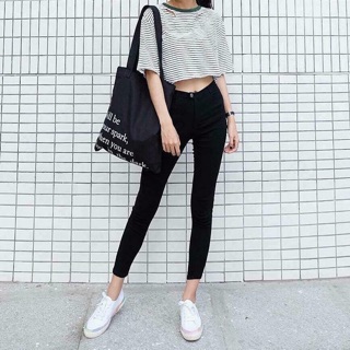 Skinny 9 tấc trơn asos