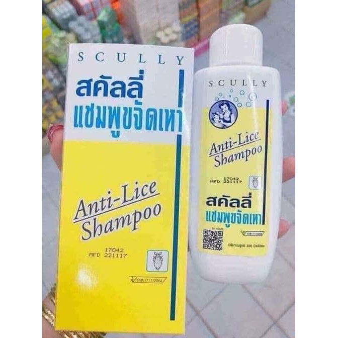 DẦU GỘI CHỐNG CHẤY ANTI LICE SHAMPOO THÁI LAN CHÍNH HÃNG - 7678