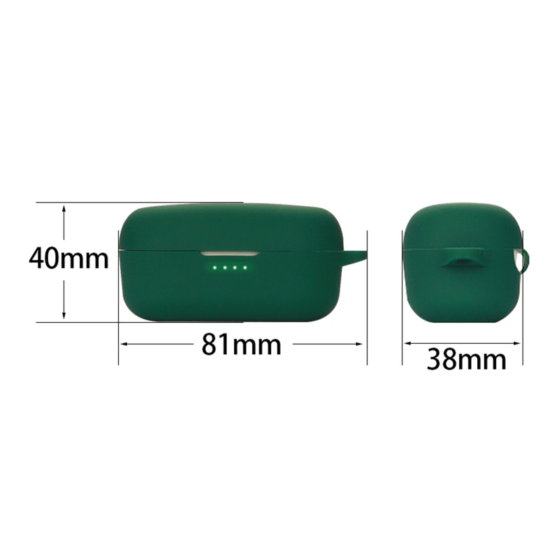 Vỏ Bảo Vệ Hộp Sạc Tai Nghe Không Dây Bằng Silicon Chống Sốc / Bụi Bẩn Dễ Giặt Cho Yamaha Tws E3B Silicone