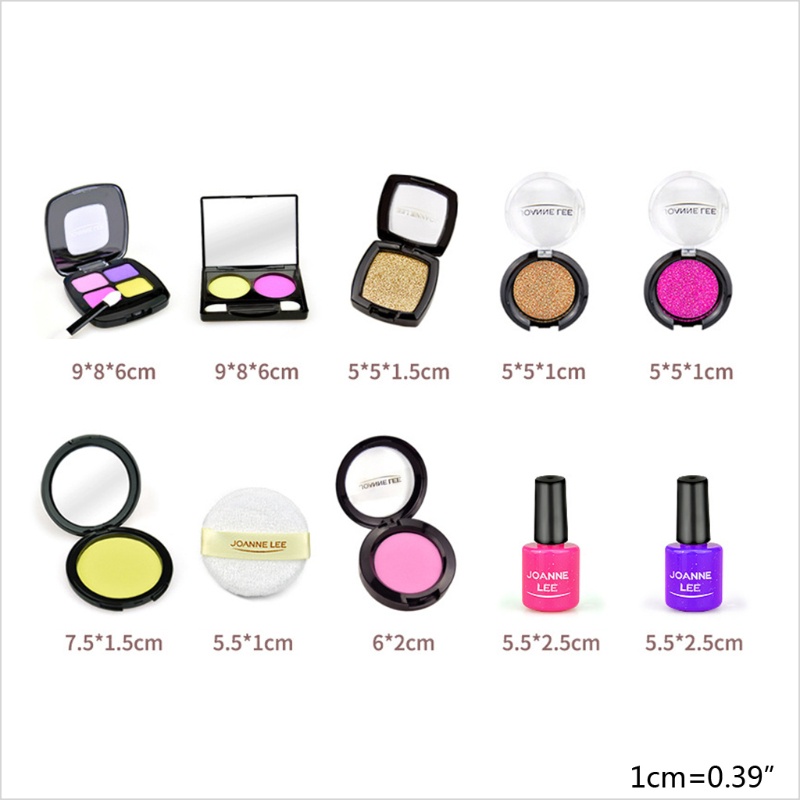 Set đồ chơi trang điểm không độc hại an toàn chuyên dùng cho bé gái