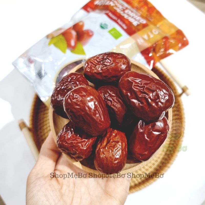 TÁO ĐỎ HỮU CƠ NINH HẠ SIZE BỰ (USDA ORGANIC) (túi zip 100g)