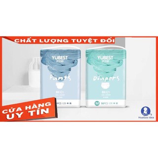 Bỉm YUBEST Gold nội địa Trung Quốc quần / dán đủ size S90, M84, XL72,XXL66