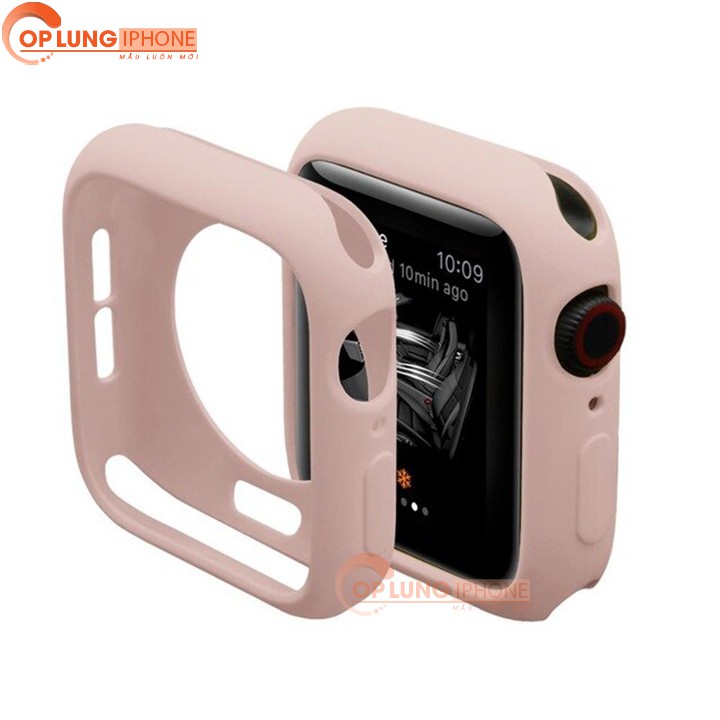 Ốp Silicon Apple Watch - Case Bảo Vệ cho Apple Watch - Đủ 38mm, 40mm, 42mm, 44mm Silicone iWatch Series 4/3/2/1