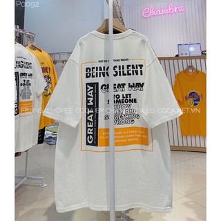 [P0092]🍊 Áo thun áo phông unisex SOUL form rộng vải dày (Có sẵn/ảnh thật)