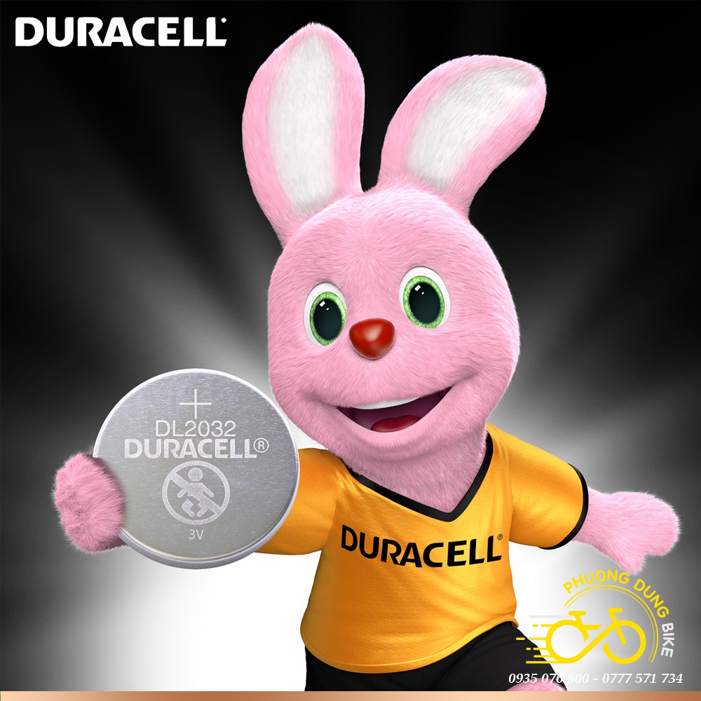 Pin CR2032 DURACELL Lithium 3V - Vỉ 2 viên