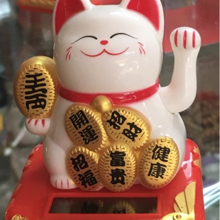 Mèo ngoắc khách năng lượng 7cm.