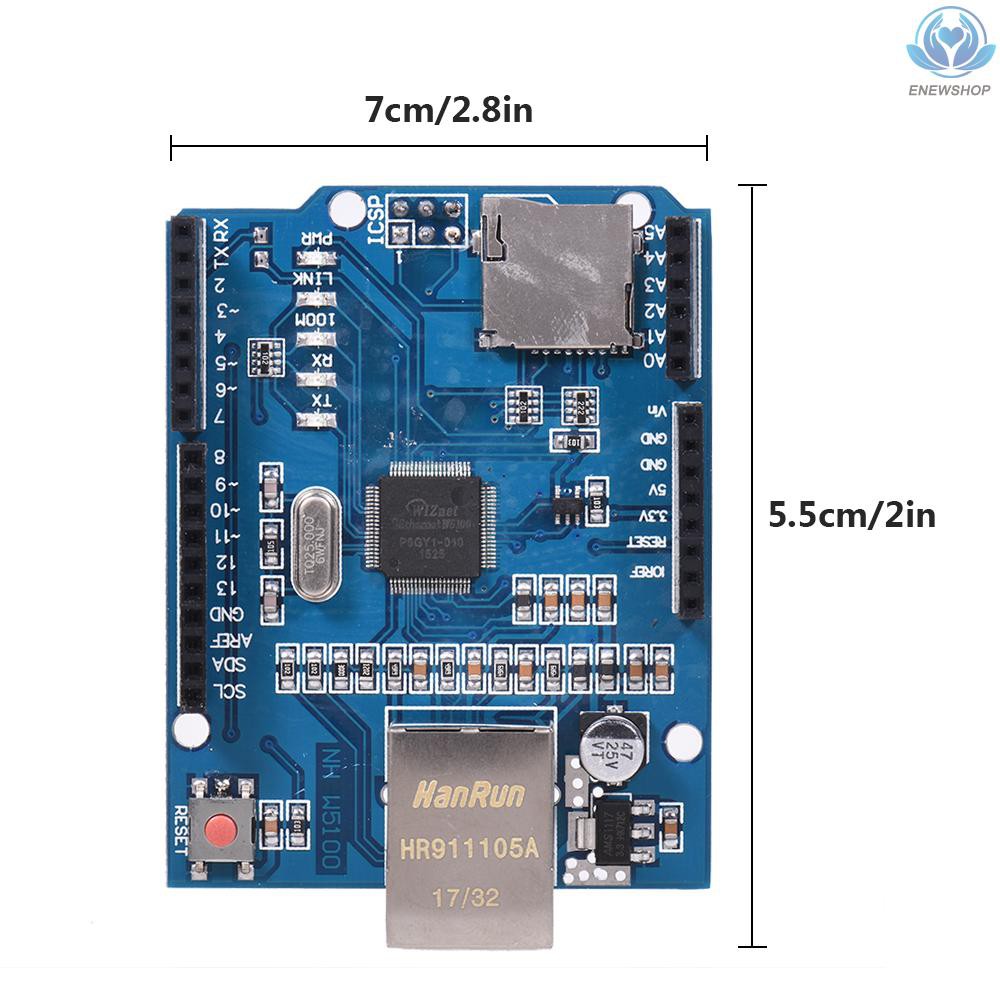 Bảng Mạch Mở Rộng W5100 Cho Arduino Uno Mega2560