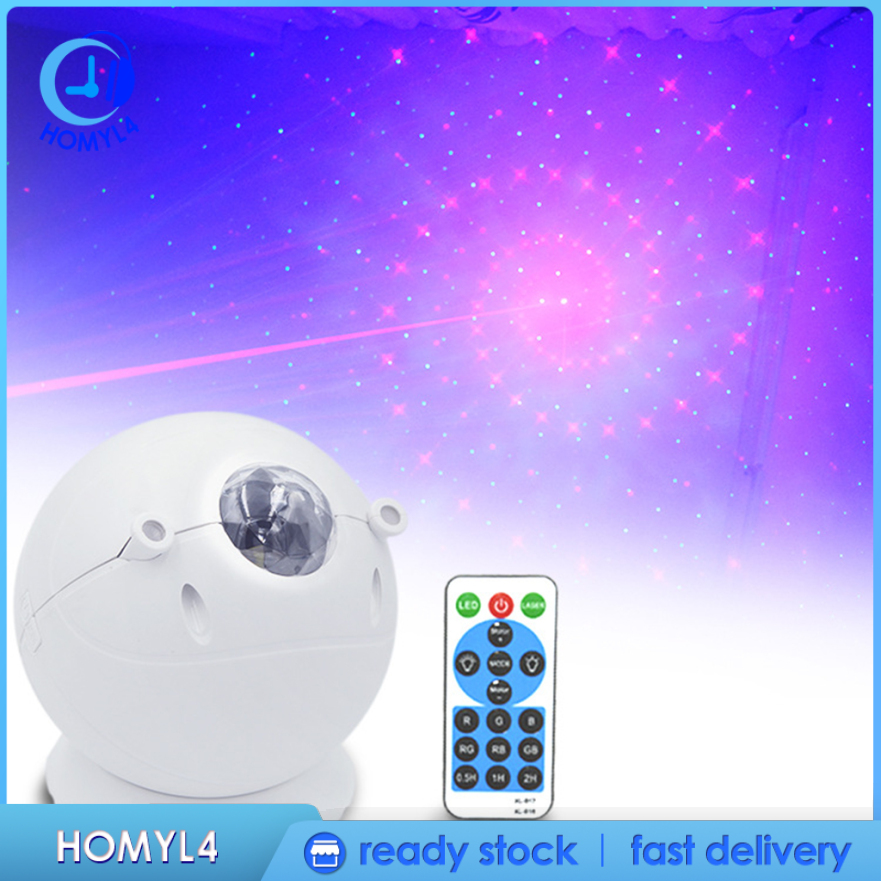 [CAMILA]LED Galaxy Projector Light USB Sleep Atmosphere Ocean Projection Lamp Decor