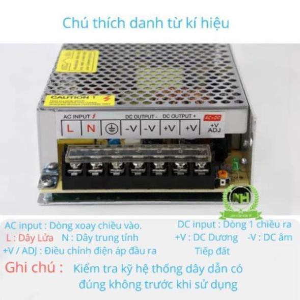 S Rẻ!! 220V- 24V Power Supply ( 1A, 3A, 5A, 10A, 15A, 20A, 30A ) Nguồn tổ ong 24V đủ dòng