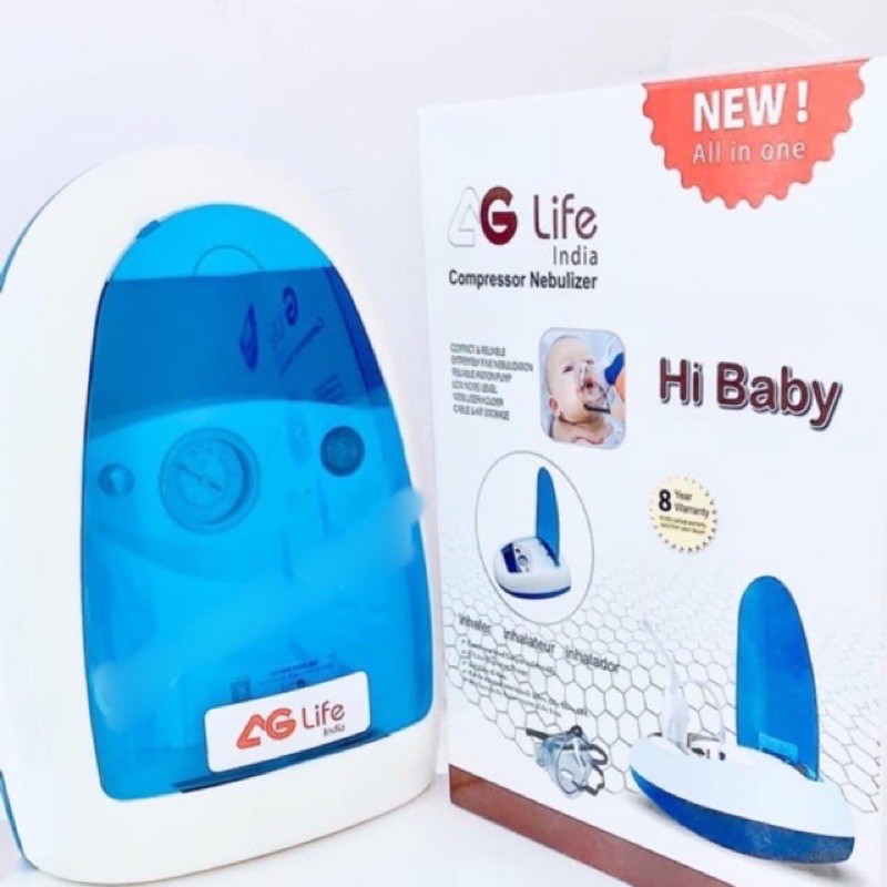 Máy Xông Hút Mũi Họng AG Life Hi BaBy 2in1