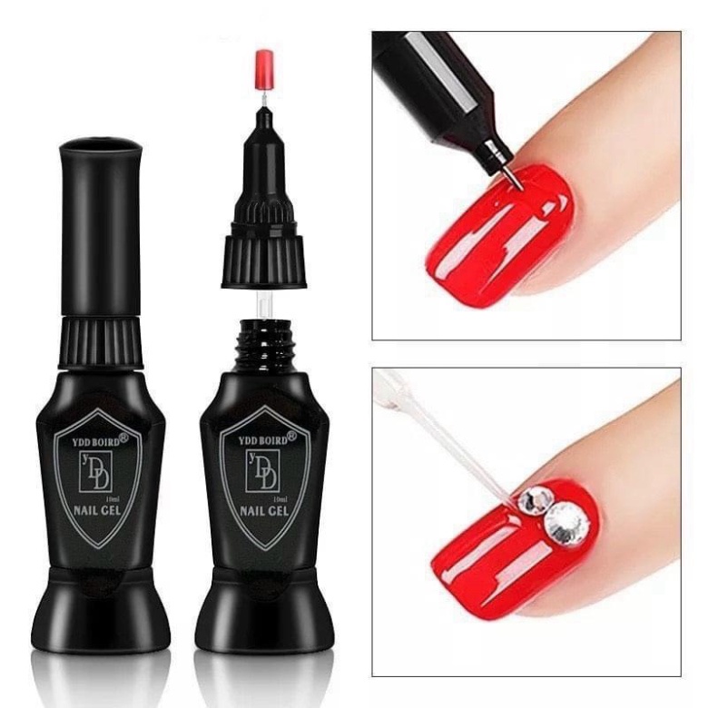 Bút keo gel đính đá 2 trong 1 Cực Chắc và Bền  Dạng Bút Cầm Dễ Thao Tác làm nail mi