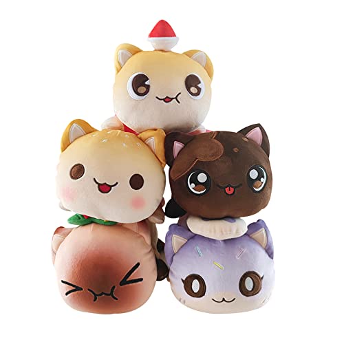 Mèo nhồi bông 25cm trang trí đáng yêu