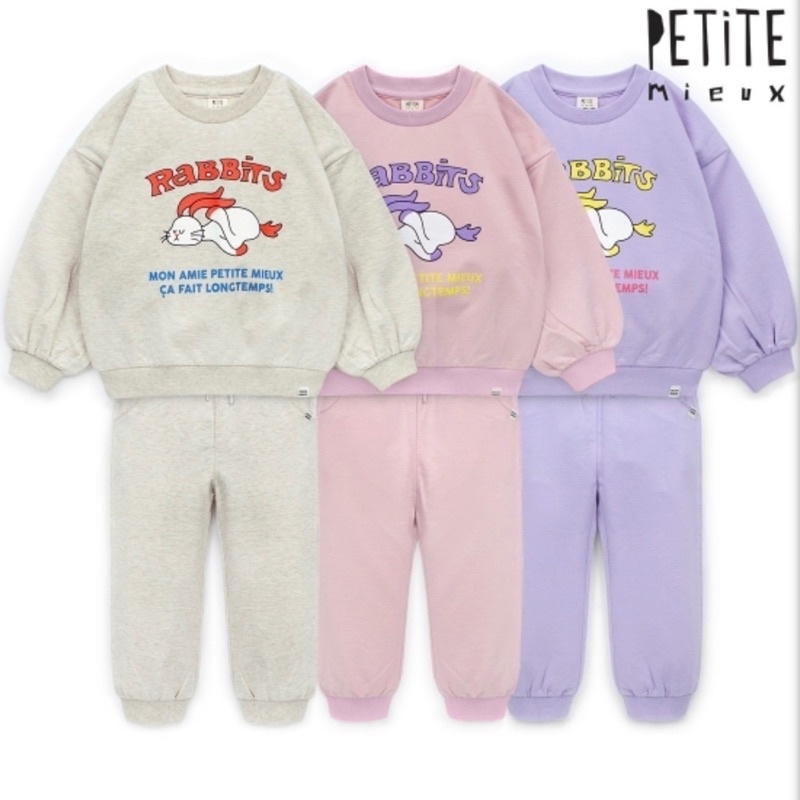 Bộ Petite hoạ tiết thỏ