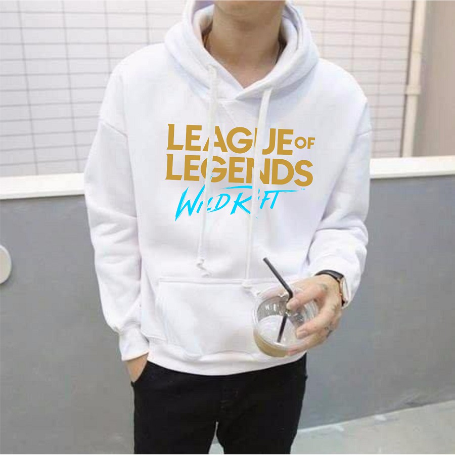 Áo Hoodie Liên Minh Tốc Chiến [ HÀNG MỚI VỀ ] 2 Màu Đen Trắng Chất Nỉ Mềm Mịn Đủ Size Dành Cho Cả Nam Và Nữ