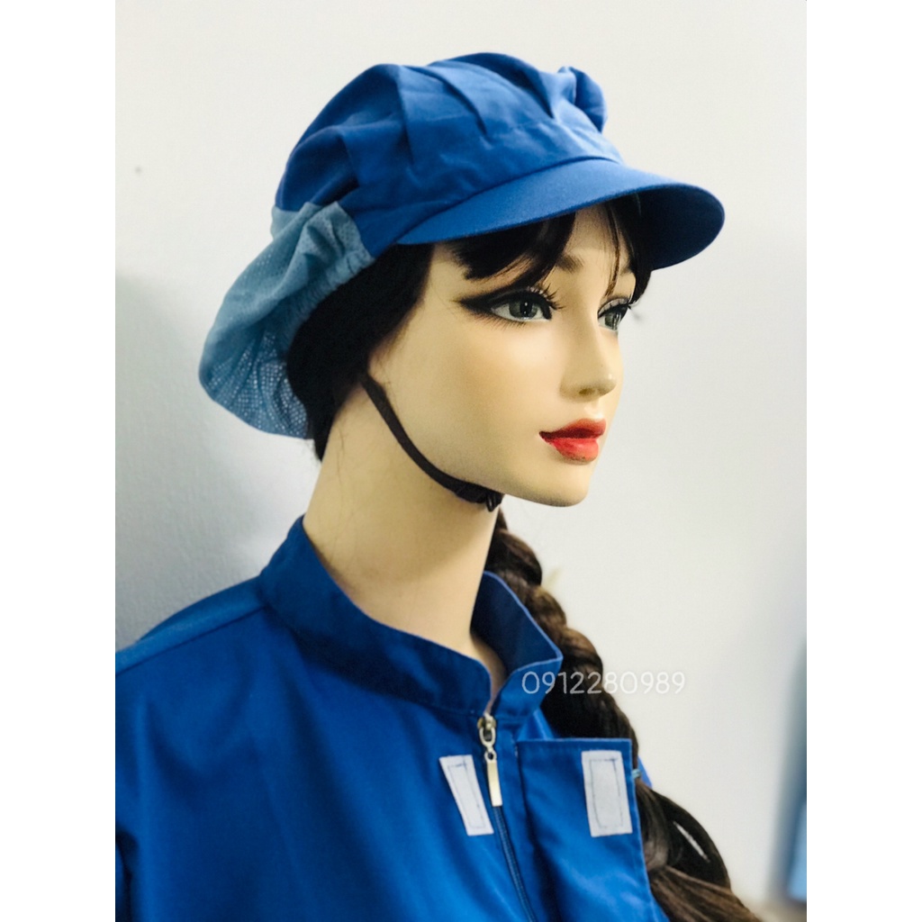 Đồ thực phẩm vải kaki tay ngắn hàng đẹp _ Hình chụp thật