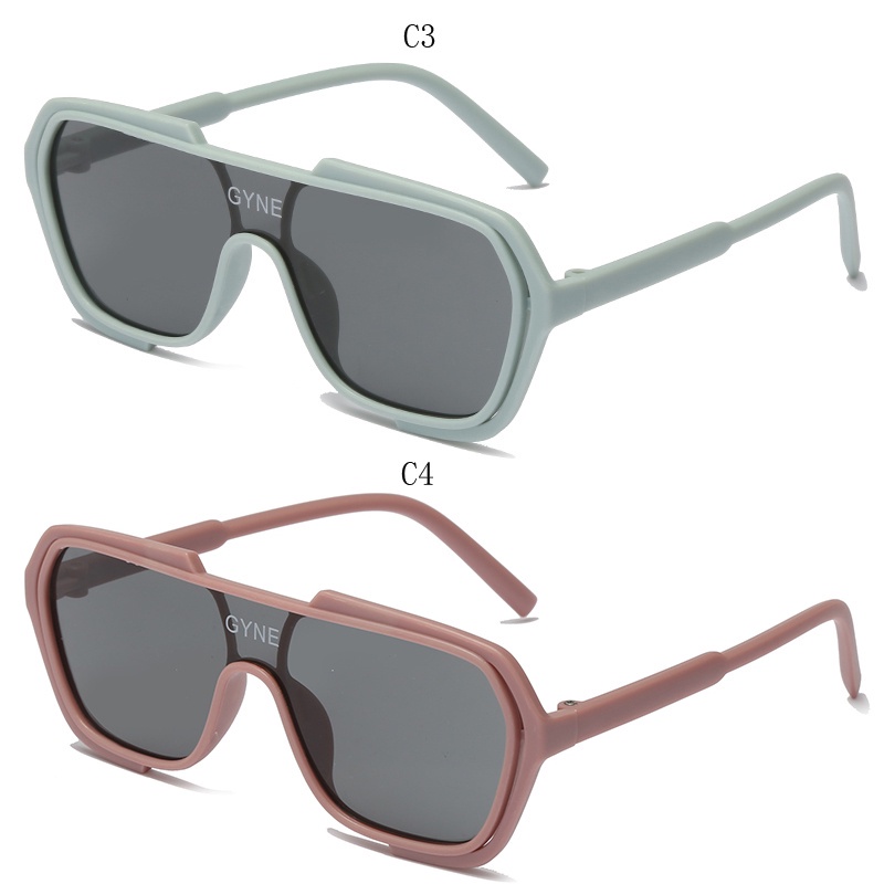 Kính Mát Chống Tia UV Hình Vuông Thời Trang Hàn Quốc Cho Bé