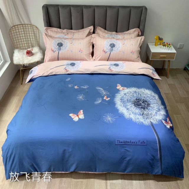 Bộ chăn ga Cotton Living Hàn Quốc