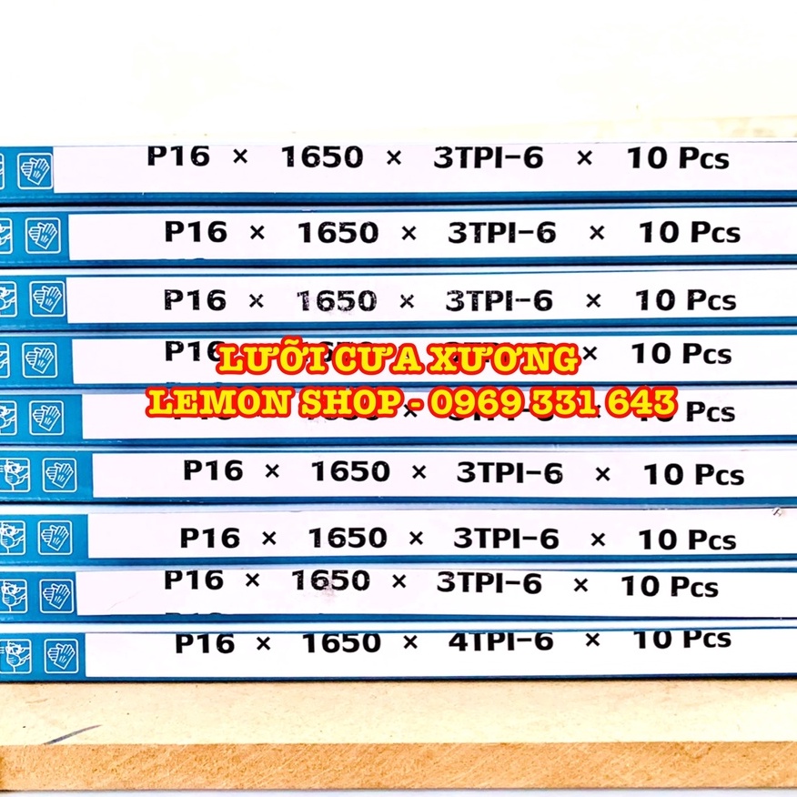 Lưỡi cưa xương MARSSAW (1650mm) - Chuyên cưa xương bò, thịt cá đông lạnh các loại - SỈ GIÁ TỐT
