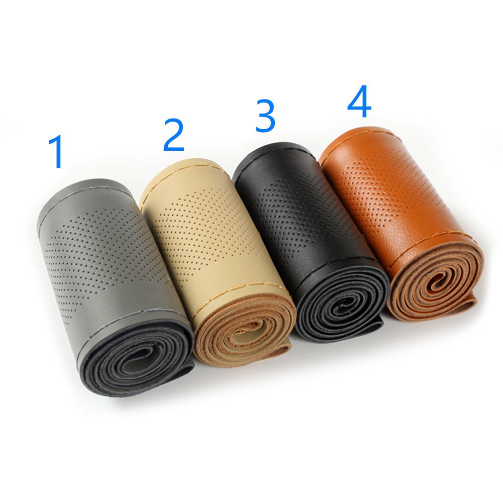 Vỏ bọc vô lăng bằng da bò chống trượt