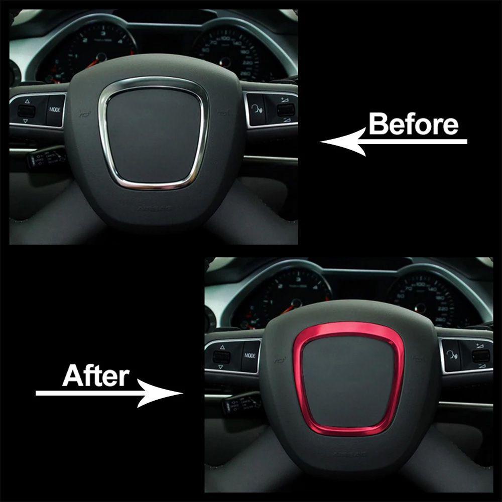 Btlimer Phụ Kiện Gắn Vô Lăng Xe Hơi Audi A4 A5 A6 Q7 Q5