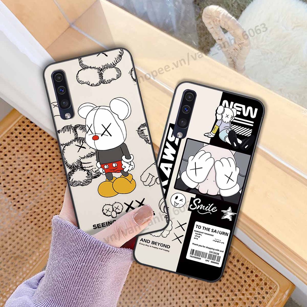 Ốp Samsung A30s / A50 / A50s / A70 be@r brick mars thời trang, ốp lưng điện thoại viền dẻo siêu chất