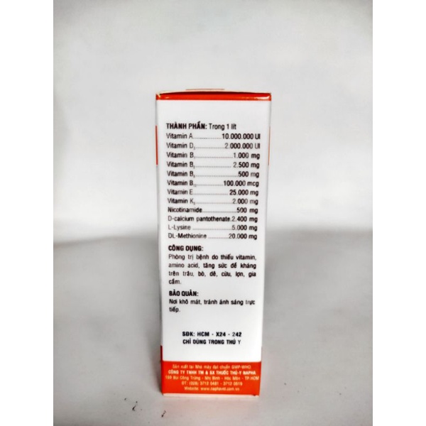 Tonic super ATP B12 tăng tốc, tăng bo, tăng lì cho gà chọi lọ 10ml