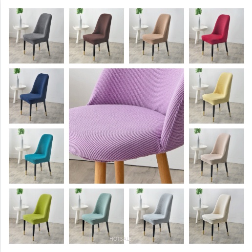 Vỏ bọc ghế ngồi bàn ăn hình bán nguyệt độ co giãn cao
