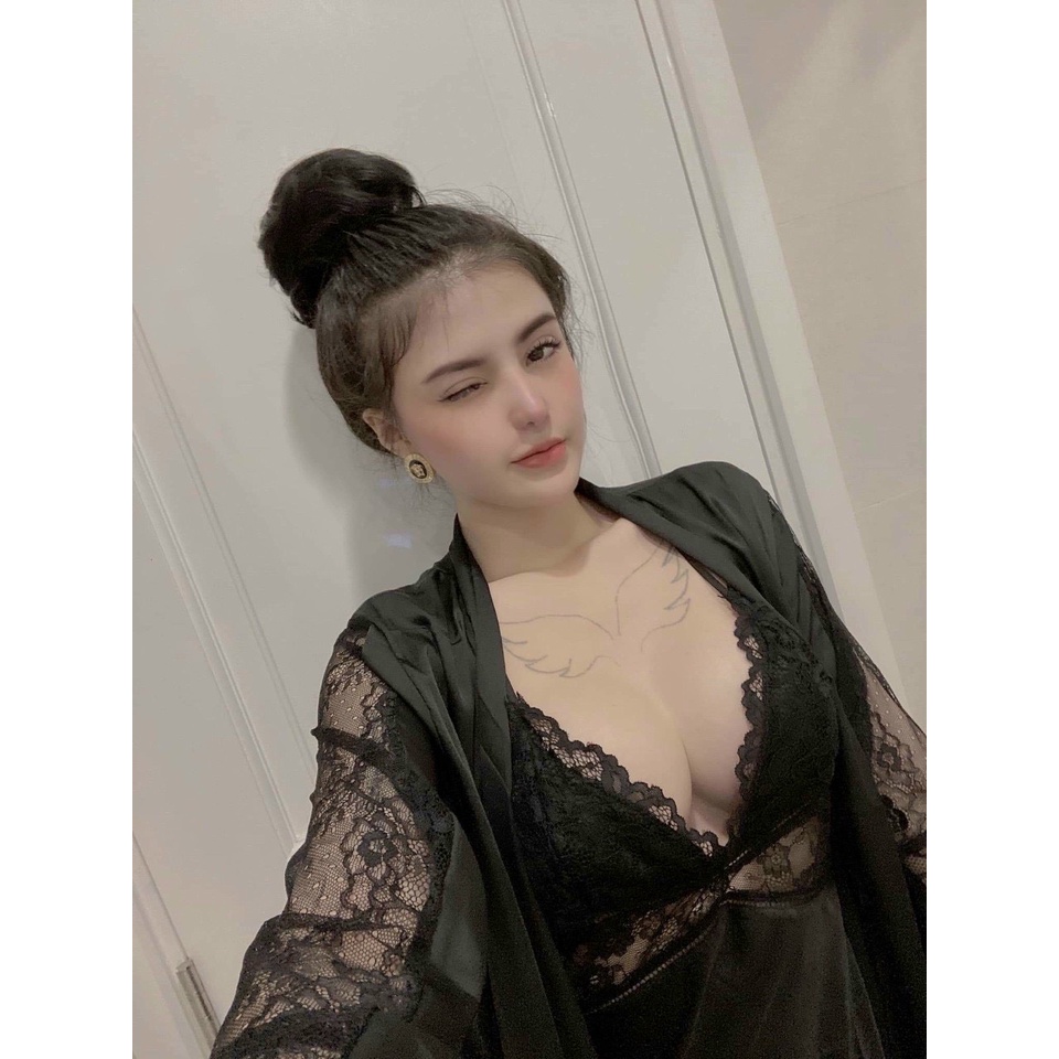 Set Choàng Họa Tiết Nữ 02 - Lụa Quảng Châu Cao Cấp - FreeSize | BigBuy360 - bigbuy360.vn