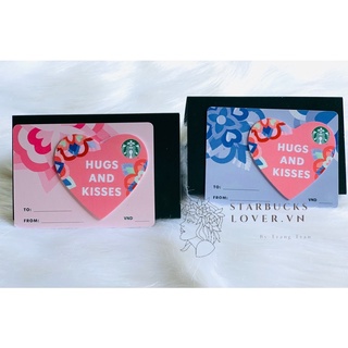 |chính hãng-chưa active| thẻ starbucks valentine