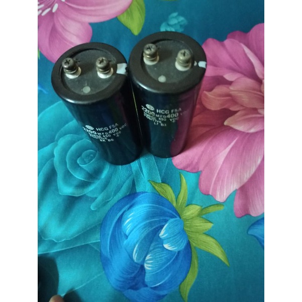 Tụ 2200uf 400V 1 cặp