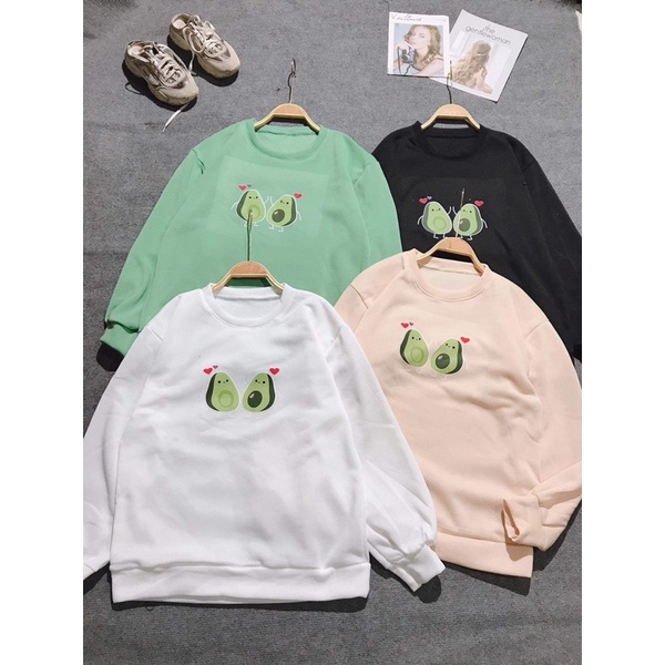 Áo Sweater 2 quả bơ TC6