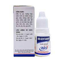 Nhỏ mắt chó mèo BI-O Gentadrop - 10ml