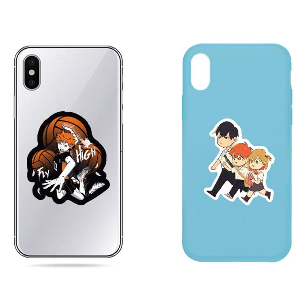 Bộ 50 Miếng Dán Mini Họa Tiết Hoạt Hình Anime Graffiti Trang Trí Ván Trượt / Guitar / Văn Phòng