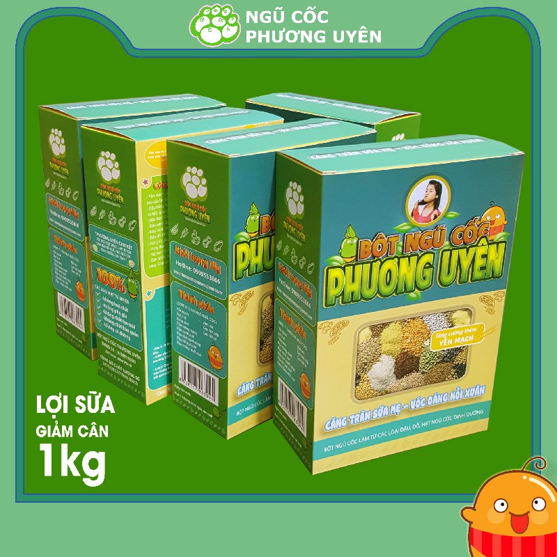 Ngũ cốc lợi sữa cho mẹ sau sinh bột ngũ cốc lợi sữa giảm cân nguồn dinh dưỡng từ thiên nhiên