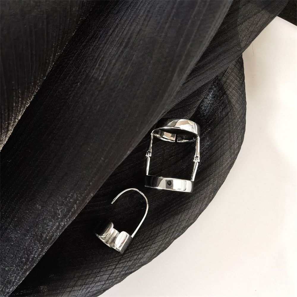 Nhẫn đeo ngón tay phong cách hình học thời trang ấn tượng