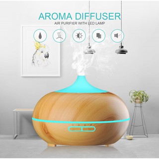 {SỈ TỪ 160K} Máy khuếch tán tinh dầu, máy xông tinh dầu BÍ NGÔ 550ml (không phải 300ml hay 400ml)