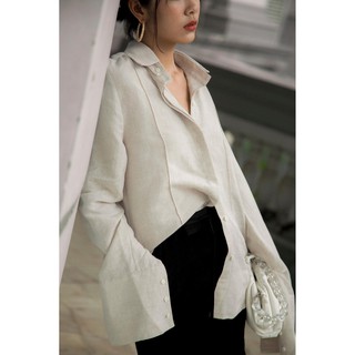 [AT MODA DE LITA] Áo sơ mi dài tay Harvey Shirts