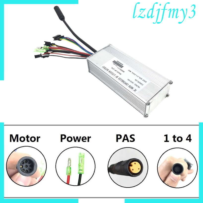 Cozylife Electric Bicycle Controller 36V48V E-Bike Brushless Motor Control Box Inversor