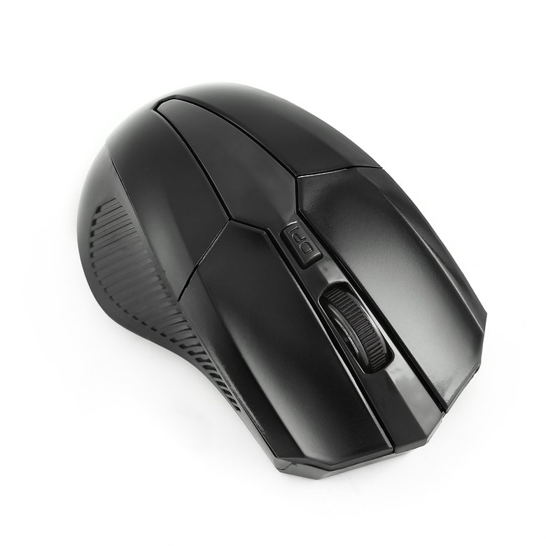 PK 2.4 GHz Wireless Optical Mouse with Built-in USB 2.0 Receiver for PC Laptop