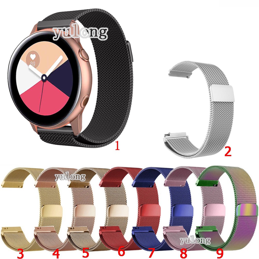Dây đeo Milanese cho đồng hồ thông minh Samsung Galaxy Watch Active 2