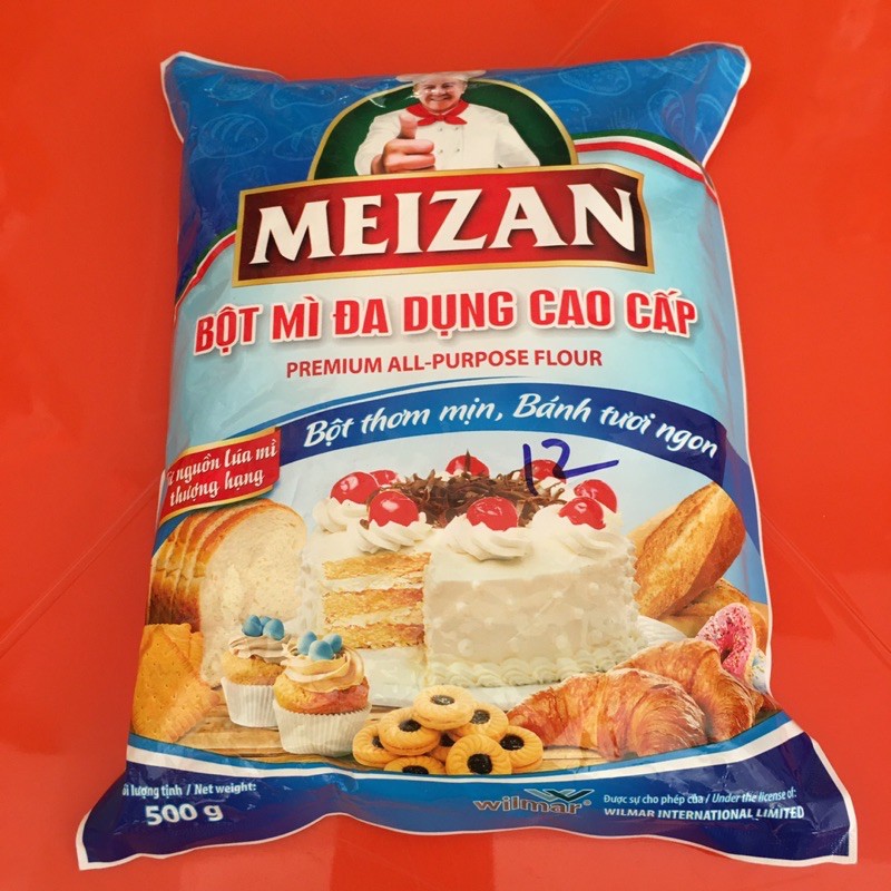 bột mì đa dụng cao cấp MEIZAN 500gram