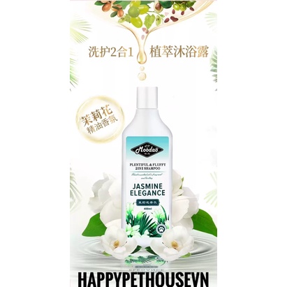 Sữa tắm nước hoa siêu bung thơm MOODAO SHAMPOO dành cho Thú Cưng Chó Mèo